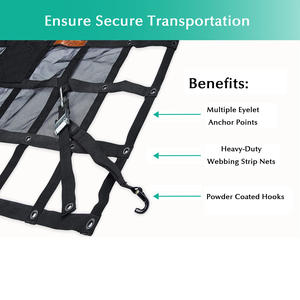 Filets utilitaires <span class=keywords><strong>de</strong></span> cargaison <span class=keywords><strong>de</strong></span> camionnette <span class=keywords><strong>de</strong></span> bâche <span class=keywords><strong>de</strong></span> maille <span class=keywords><strong>de</strong></span> pissenlit en gros avec le produit <span class=keywords><strong>de</strong></span> tissu <span class=keywords><strong>de</strong></span> <span class=keywords><strong>crochet</strong></span> et <span class=keywords><strong>de</strong></span> sangles - Product Image 3