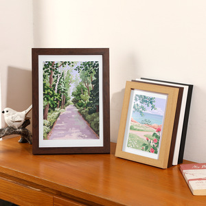 Marco de Fotos Hecho a Mano de 6x78 Pulgadas, <span class=keywords><strong>para</strong></span> Mesa o Pared, A3/A4, 4 Tamaños, Autoensamblable, Marco Grande <span class=keywords><strong>para</strong></span> Pinturas al Óleo de 16 Pulgadas - Product Image 2