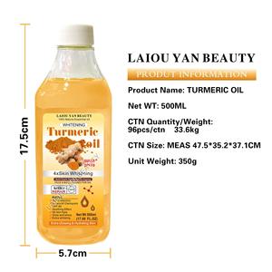 Label pribadi minyak pemutih kunyit, perawatan wajah dan tubuh alami menutrisi anti Penuaan mencerahkan perbaikan minyak esensial - Product Image 2