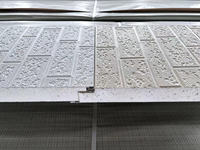 Prix favorable Isolation ignifuge Panneau isolé structurel extérieur Panneau métallique mural Panneaux décoratifs extérieurs