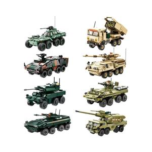 Juego de Bloques de Construcción al por Mayor, Serie de Vehículos Blindados de Plástico OEM, Modelo Ensamblado para Niños, Juegos de Regalo en Paquete - Product Image 5