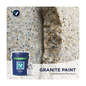 Vanlei cat elastis eksterior cat dinding cat Asia lapisan tekstur pasir batu granit untuk beton - Product Image 6