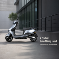 Moto électrique haute vitesse 1500W pour adultes, cadre en acier avec batterie intégrée 72V, autonomie de 60 km par charge