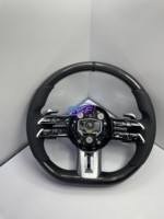 Volant en fibre de carbone personnalisé pour Mercedes-Benz AMG C E S G-Class W204 W205 W222, y compris les modèles G500 G55 G63 S500