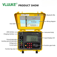 VLUUKE VKCR3100C 220v Earth Resistance/Soil Resistivity Tester