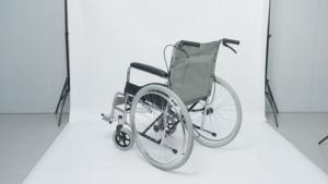 Silla de ruedas manual plegable para discapacitados, scooter para ancianos con respaldo, equipo de rehabilitación. - Product Image 2