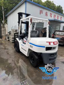 Truk Forklift Diesel Bekas TCM 5 Ton FD50 Mesin Isuzu Garansi 6 Bulan - Product Image 4