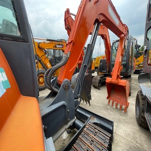 Excavatrice Doosan DX55-9 d'occasion, 55 tonnes, machine de terrassement en excellent état de fonctionnement, moteur Yanmar, composants d'engrenage et de roulement - Product Image 5