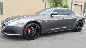 SY-02062 Jantes forgées sur mesure à cinq branches concaves 5 étoiles, 2 pièces, 5x112, 22, 24, 26 pouces, chromées - Product Image 4