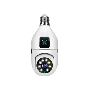 Caméra à ampoule double objectif V380PRO YSX petits lots Boîte d'emballage avec logo OME ODM Caméra de sécurité personnalisée - Product Image 1
