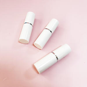 Faible Quantité Minimale De Commande Blanc Couleur Cylindre Blanc Perle Rouge À Lèvres Tube de Rouge À Lèvres Contenant Emballage - Product Image 3