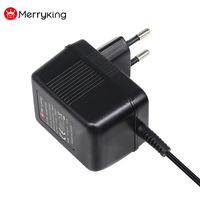 Transformateur linéaire Merryking Adaptateur AC/AC 110VAC 9VAC 12VAC 24VAC 1000mA US Wall Mount AC Power Supply