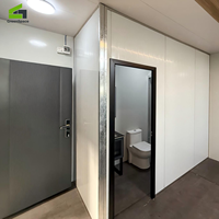 Casa Contenedor Desmontable Moderna de 20 y 40 pies, Oficina Portátil Modular de Acero Prefabricado, Proveedor Mayorista para África y Australia
