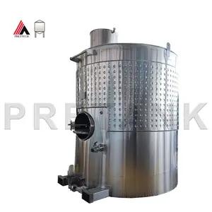 Stainless steel fermentation tank manufacturers open top wine fermentation vessel with forklift