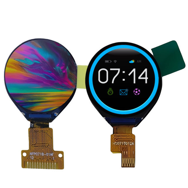 Factory Sold 0.71-inch Round 160 * 160 Resolution IPS Full View SPI Screen LCD Display Module Smartwatch Screen