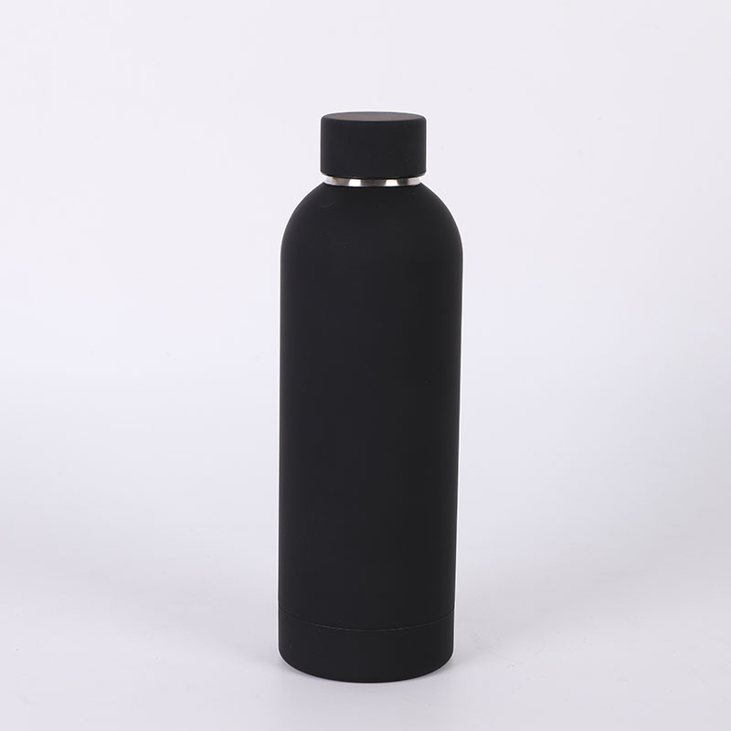 Stainless Steel Bottle- Black