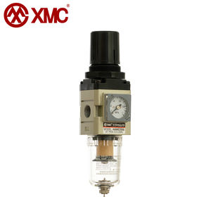 XMC HAWE2000 G1/8 Régulateur de pression d'air pneumatique Jauge carrée en laiton pour les applications industrielles et de construction - Product Image 2