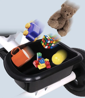 Tricycle Évolutif 3-en-1 pour Enfants, Capacité de Charge 80 kg, Cadre Renforcé, Vélo à Pédales, Draisienne et Poussette pour Tout-Petits