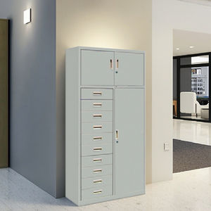 ตู้เอกสารเหล็กเคลือบผงสีขาวเป็นมิตรต่อสิ่งแวดล้อมสไตล์หรูหราทันสมัยเฟอร์นิเจอร์สำนักงานสำหรับบ้านและโรงพยาบาล - Product Image 4