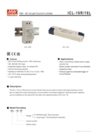 D'origine Meanwell ICL-16R 16A AC Limiteur De Courant d'appel