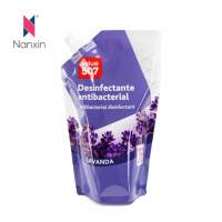 Vente en gros Fournisseur d'emballage de bouteilles de liquide de détergent à lessive en plastique HDPE vides carrées blanches de 400ml 600ml 1000ml