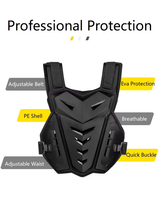 Équipement de protection pour la moto, équipement de protection sportif, équipement de protection pour le ski, protection de la poitrine et du dos pour voiture électrique, coque en PP + EVA