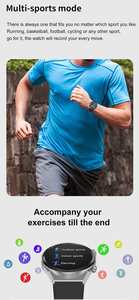 Reloj montre conectado de <span class=keywords><strong>alta</strong></span> calidad 2023 para hombre, reloj inteligente DT3 <span class=keywords><strong>mate</strong></span>, pantalla dividida inteligente, cámara remota, ECG Health, reloj inteligente DT3 - Product Image 3