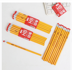 Lápiz Mongol Triangular de Lujo <span class=keywords><strong>SanSan</strong></span> SSA03, Mina HB Negra, 7 Pulgadas, Color Madera Natural, Logotipo OEM, Lápiz de Madera para Oficina y Escuela, Venta al por Mayor - Product Image 2