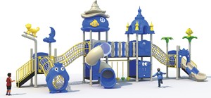 Trẻ em sân chơi thiết bị nhà máy ngoài trời bán hàng trực tiếp cấp giấy chứng nhận trẻ em sân chơi trượt ngoài trời chơi Thiết bị mặt đất - Product Image 2