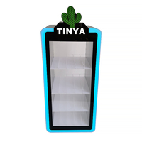 Nouveaux produits : Présentoir de bureau en acrylique pour cigarettes et tabac avec porte verrouillable, cartes pop-up, vitrine en acrylique électronique