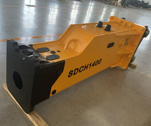 OEM Fábrica Preço Silenciado Tipo Caixa Hidráulica Disjuntor Demolição Martelo Rock <span class=keywords><strong>Breaker</strong></span> para 20 Ton Escavadeira - Product Image 4