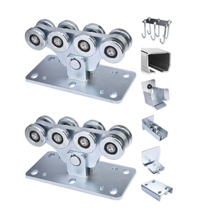 Rueda Galvanizada <span class=keywords><strong>para</strong></span> Puerta Corredera Cantilever Popular <span class=keywords><strong>de</strong></span> 8 <span class=keywords><strong>Ruedas</strong></span> - Product Image 1