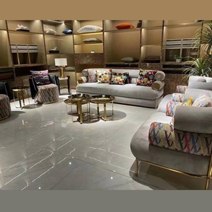 Sofá Italiano Moderno de Lujo, <span class=keywords><strong>Muebles</strong></span> de Sala de Estar a la Moda, Personalizable con Múltiples Tamaños, Venta al por Mayor por Fábrica China - Product Image 6