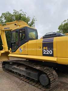 Excavadora Komatsu PC220 de Segunda Mano, Multifuncional, 22 Toneladas, Máquina de Alta Calidad, en Oferta - Product Image 2