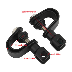 ที่พักเท้ามอเตอร์ไซค์ ZUQING ทำจากอลูมิเนียมอัลลอยด์ สำหรับ Harley Davidson Road King Dyna - Product Image 4