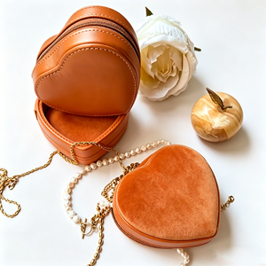 Cajas de Joyería de PU Reciclables con Forma de Corazón, Interior Suave, para Regalos del Día de la Madre, Regalos de San Valentín y Regalos para Fiestas - Product Image 4