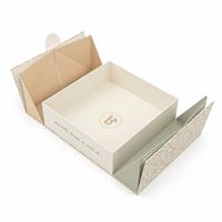 Fabrication sur mesure de boîtes cadeaux pour vêtements à double porte, en carton rigide, emballage magnétique de luxe