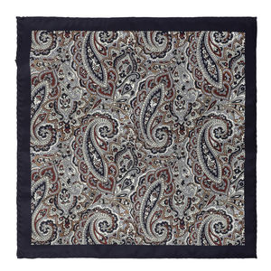 Nouvelle Arrivée 2026 – Foulard de Luxe en Soie Brossée 100% pour Homme, Motif Carré de Poche, Fabrication Exquise Personnalisée, Collection Automne/Hiver - Product Image 6