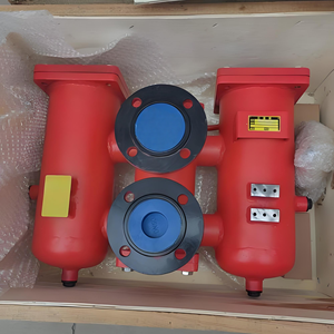 Heavy Duty Carbon Steel Fabricated Duplex Strainer Butterfly Design Hydraulic Filter 10-1000um 1.6MPa High Oil Water Use 2 Inch - Product Image 2