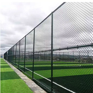 Clôture en treillis métallique pour stade sportif, hauteur personnalisée, verte, durable, anti-UV, pour extérieur, filet de sécurité pour aire de jeux - Product Image 3