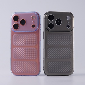 เคสโทรศัพท์แบบด้าน ลดการเกิดความร้อน สำหรับ iPhone 12 13 14 15 16 17 Pro Max Plus 17 Air  บางเฉียบ  วัสดุ TPU นิ่ม ป้องกันอย่างดี - Product Image 3