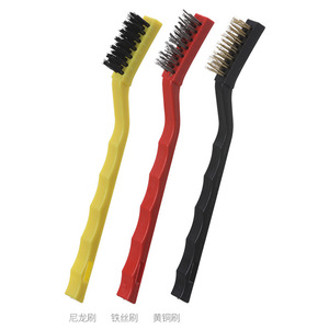 Brosse de nettoyage pour cuisinière à gaz, lot de 3, fil de nylon, laiton, outil de nettoyage multifonctionnel pour la cuisine - Product Image 5