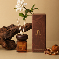 Diffuseur de parfum d'ambiance de luxe pour hôtel, désodorisant d'air sans flamme, ensemble de diffuseurs à bâtonnets d'huiles essentielles pour la maison
