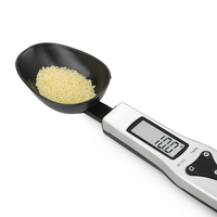 Cuillère à mesurer numérique de haute précision pour la cuisine, la pâtisserie et la cuisson, design tendance, 300 g, 0,1 g, écran LCD, balance alimentaire