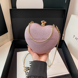 Factory Wholesale Women's <b>Handbags</b> for Light Lady Love <b>Chain</b> Evening Bags Lady Design Purses for Women - Product Image 4