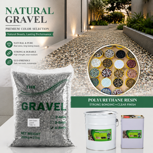 Kit di <span class=keywords><strong>Resina</strong></span> Poliuretanica Trasparente ad Alta Permeabilità per <span class=keywords><strong>Ghiaia</strong></span> da Esterni <span class=keywords><strong>Pavimentazione</strong></span> <span class=keywords><strong>in</strong></span> Aggregati Epossidici <span class=keywords><strong>e</strong></span> Pietre <span class=keywords><strong>Resina</strong></span> per Pavimenti Confezione da 20 kg - Product Image 1