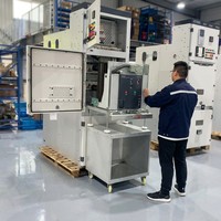 Armoire de commutation triphasée haute tension KYN28A-12 à disjoncteurs extractibles, protection IP4X pour la distribution électrique (vente en gros)