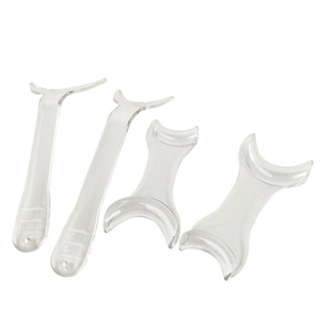 Écarteur dentaire en plastique transparent à double tête pour usage orthodontique, certifié CE - Product Image 4