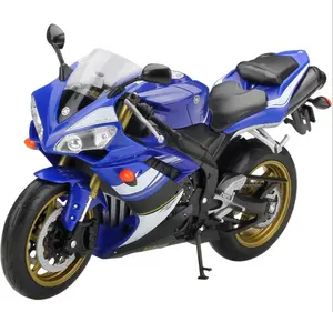 威利1:18雅马哈YZF R1重型机车合金摩托车仿真模型玩具