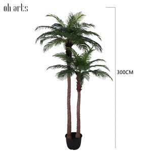 Lớn ngoài trời nhân tạo Palm Tree trang trí nhựa ngoài trời cây nhân tạo cho trang trí ngoài trời - Product Image 4